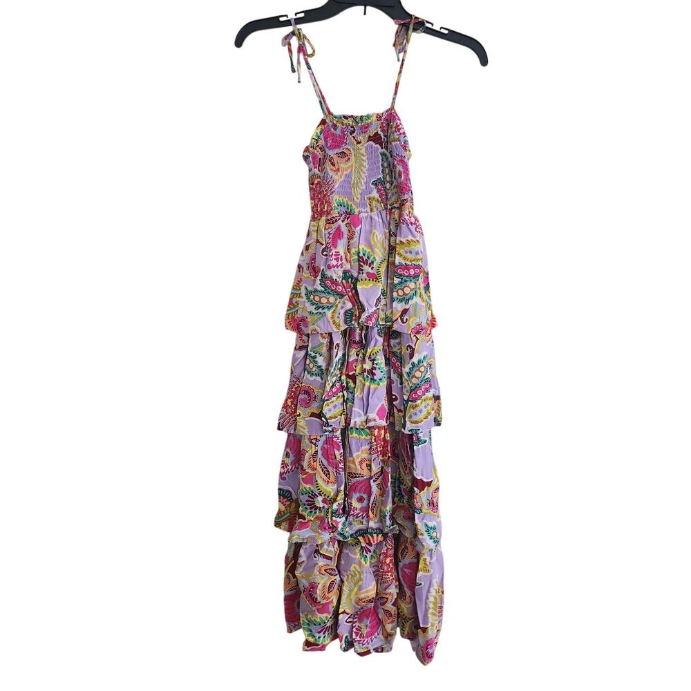 5/6 New Chelsea & Violet Tiered Maxi Dress - Picture 3 of 5